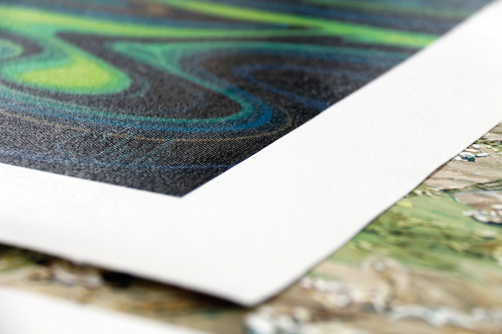 To enhance the longevity of your canvas prints, we apply a water-based, UV inhibiting topcoat in a gloss, satin or matte finish.