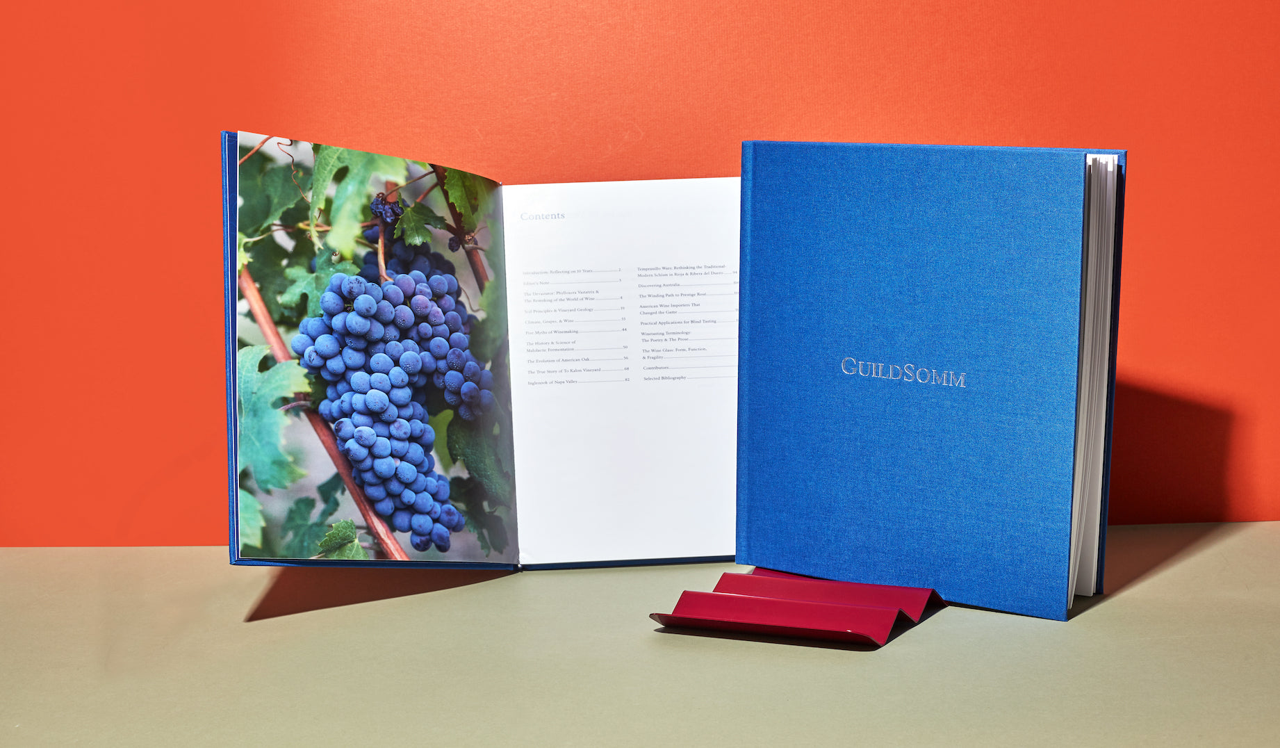 Showcase your food or beverage brand in an elegantly made hardcover book.