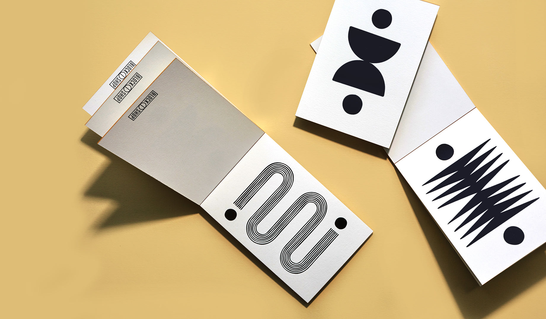 Flip it or rip it, our notepad binding is perfect for both. The sturdy binding can hold up to being thumbed through like a book, but is lightweight enough to tear individual cards out for sharing.