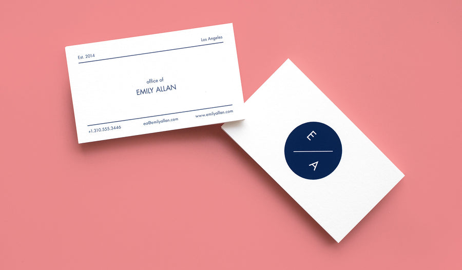 Themed Business Card Office Of