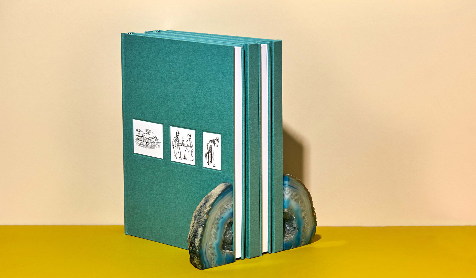 Looking do something more unique to your cover? We offer a full range of customizations including tip-ins and more. Send us a <a href="/pages/custom-quote">quote request</a>.
