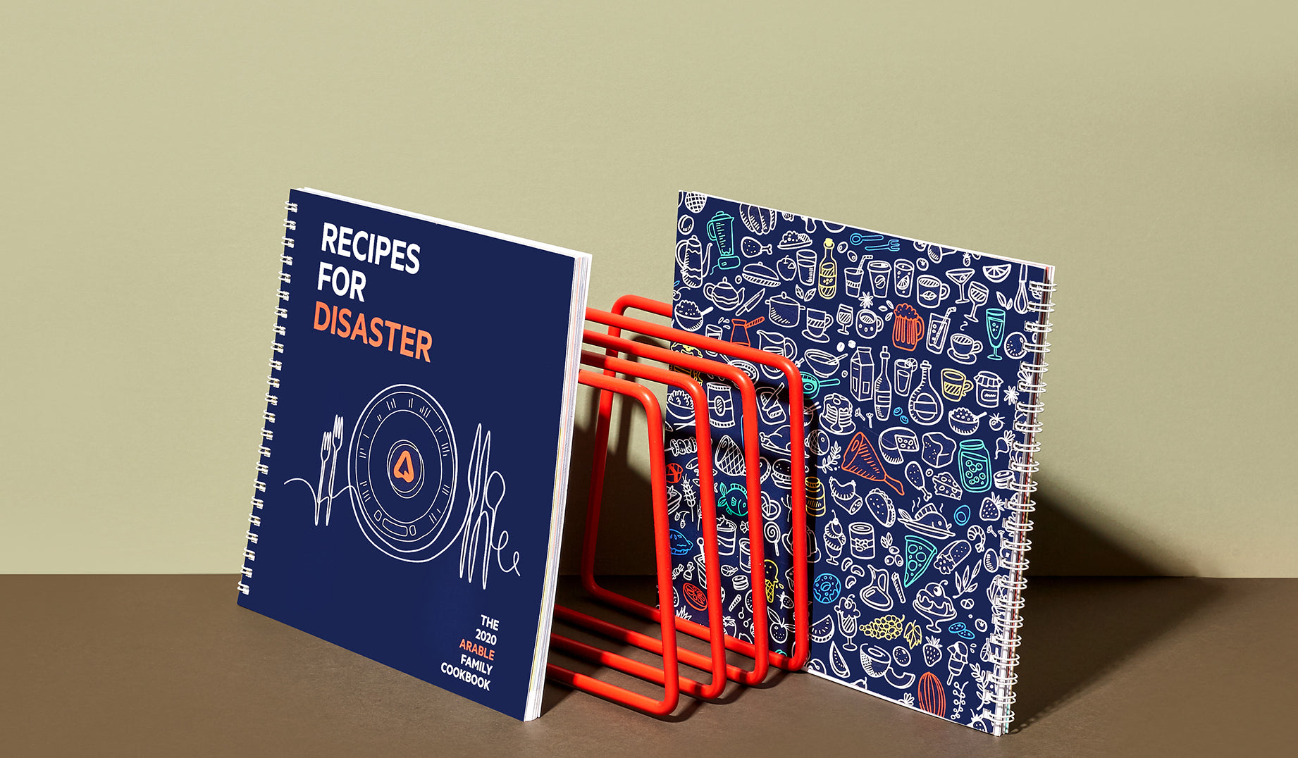Perfect for custom cookbooks, our wire-O binding allows your books to lie totally flat. Practical and pretty, choose from a wide range of sizes and colors, including white, chrome or black.