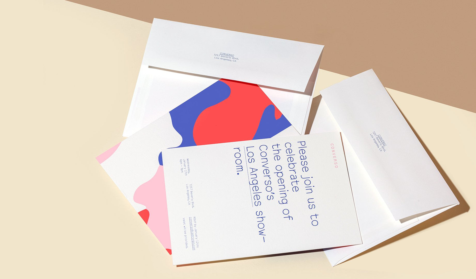 Need envelopes with that? Just send us a <a href /pages/custom-quote">quote request</a>. We offer a variety of customizable options including colored papers and vellums, or opt for the always classic Eggshell finish. 