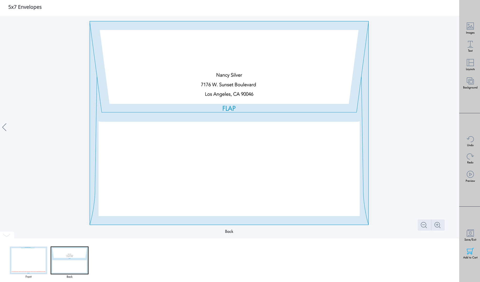 Create your own envelope design directly in our Design Online tool. Simple drag and drop, image upload and character editing means anyone can create sophisticated cards. No need to download any software. Check out our <a href="/pages/design-online">helpful tutorials</a>.